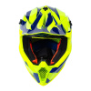 MT Шлем MX802 Falcon Crush B7 gloss blue