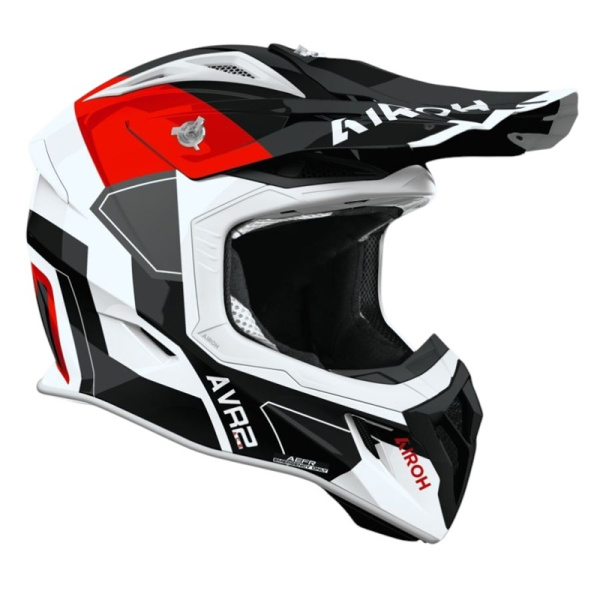 Airoh Шлем Aviator Ace 2 Shield Red Gloss