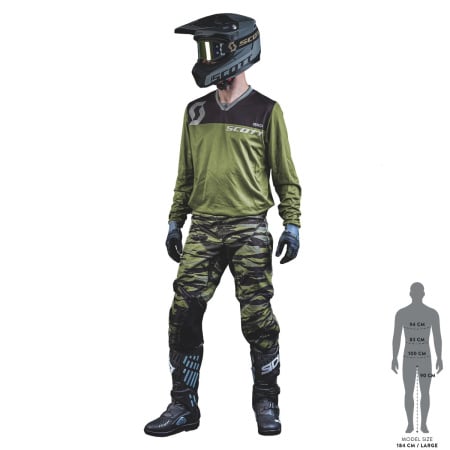 Scott Брюки 350 Dirt green tan