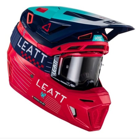 Leatt Мотошлем Moto 8.5 Helmet Kit Red (2023)