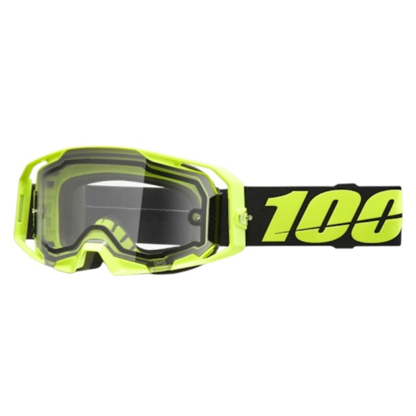 100% Очки Armatic Enduro Moto Neon Neon Yellow / Clear