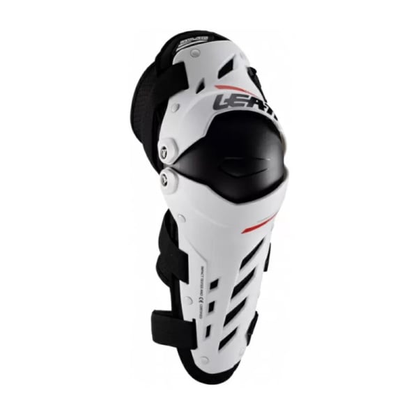 Leatt Наколенники детские Knee Guard Dual Axis Jr Белые