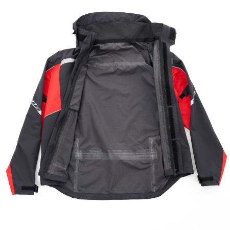 Dragonfly Дождевая куртка Evo Black - Red (мембрана) 2025