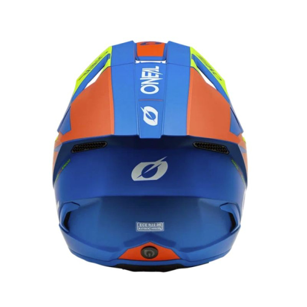 Oneal Шлем кроссовый детский 3Series Youth Solid синий / желтый