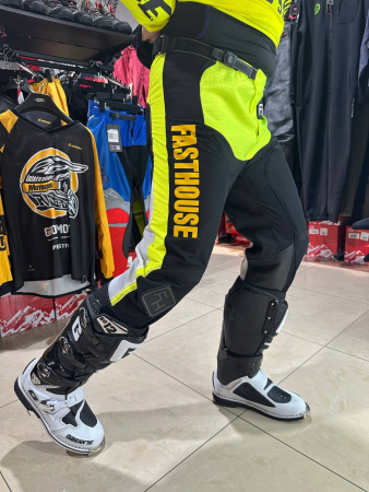 Fasthouse Брюки Grindhouse Pant Yellow-Violent