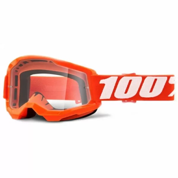 100% Очки Strata 2 Youth Goggle Orange/Clear Lens