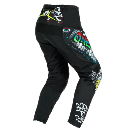 Oneal Штаны детские Element Rancid V.25 черный/белый