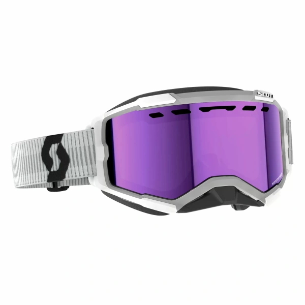 SCOTT Очки Fury Snow Cross white enhancer purple chrome