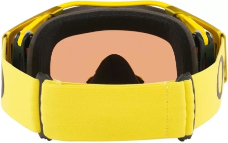 Oakley Очки AirBrake Moto Prizm lens, желтые-черные-бронзовые