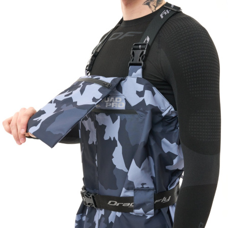 Dragonfly Вейдерсы мембранные Quad Pro 2025 Dark Camo