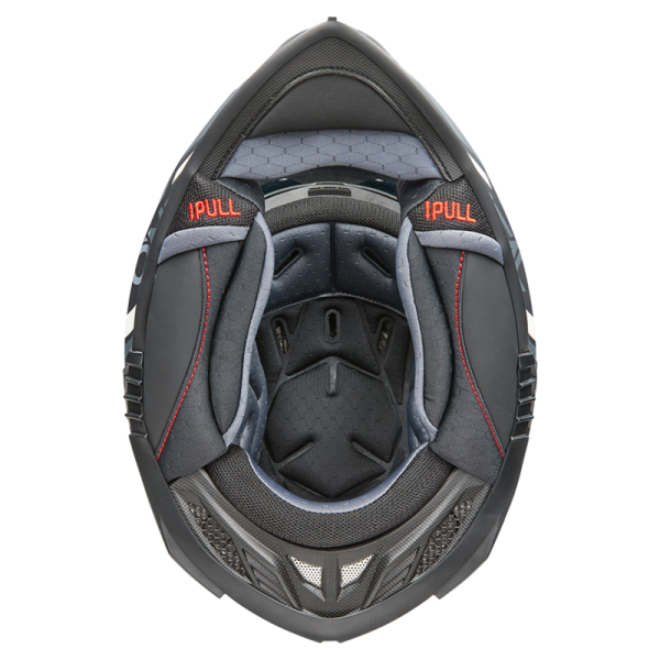 Oneal Шлем кроссовый со стеклом A-SRS Spike желтый/черный