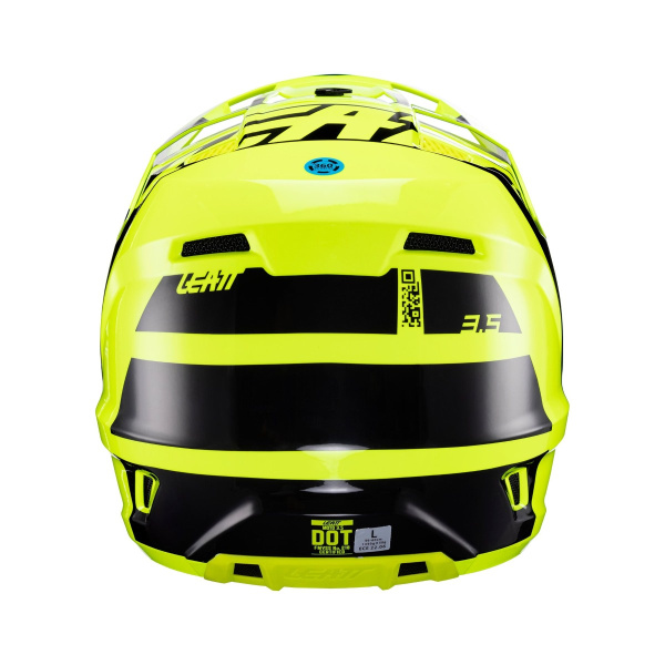 Leatt Шлем кроссовый Moto 3.5 Helmet Kit 2024 Citrus