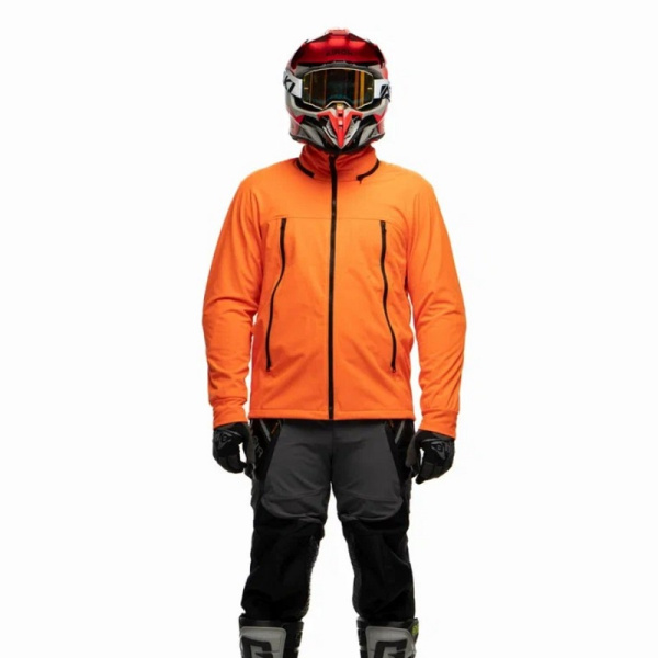 Kirasir Дождевик Анорак Оранжевый