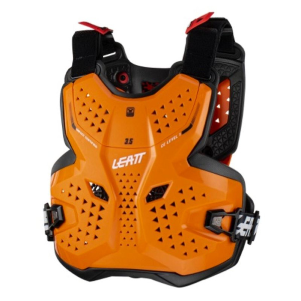 Leatt Защитный панцирь подростковый Chest Protector 3.5 Junior V26 Orange/Black