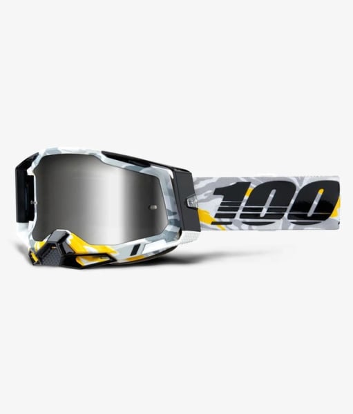 100% Очки Racecraft 2 Goggle Korb/Mirror Silver Lens