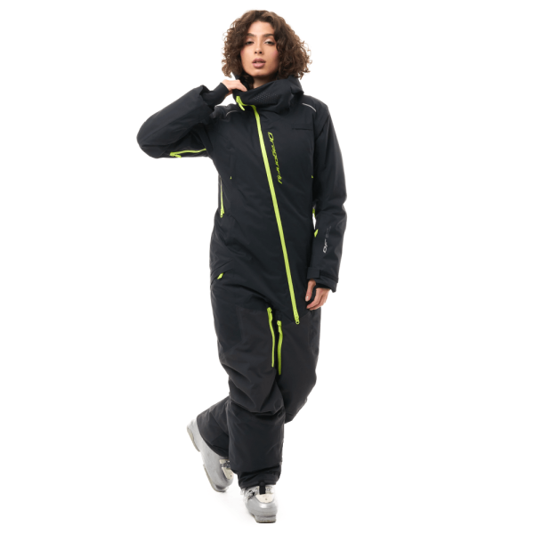 Dragonfly Комбинезон Gravity 2.0 Woman Black - Lime 2025