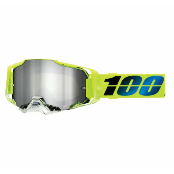 100% Очки Armega Goggle Nuclear Citrus/Mirror/Gold Lens