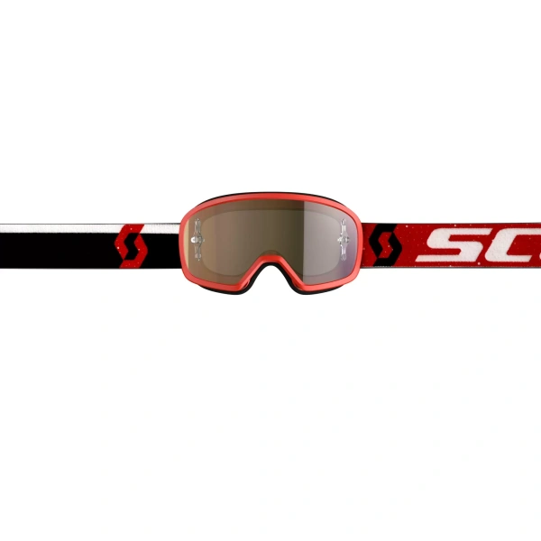 Scott Очки подростковые Buzz MX Pro red/white gold chrome works