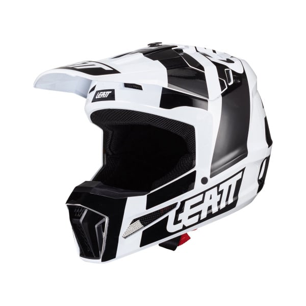 Leatt Шлем кроссовый Moto 3.5 Helmet Kit 2024 Black/White