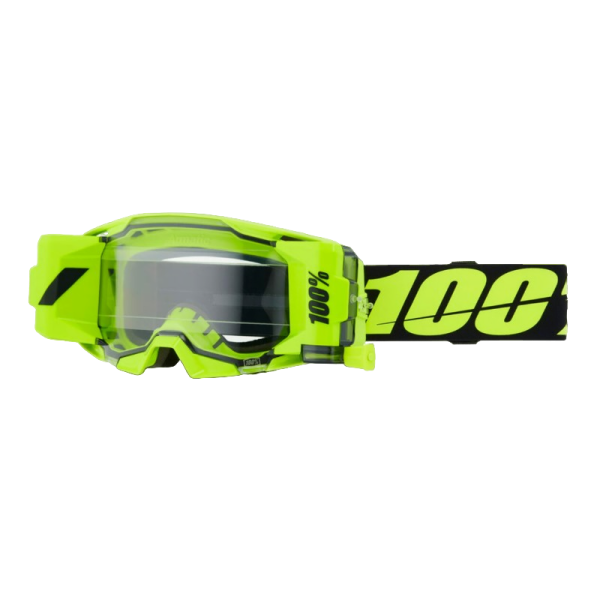 100% Очки Armatic Forecast Neon Yellow / Clear