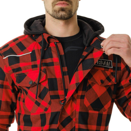 Dragonfly Моторубашка Streetfighter Red с защитой 2024