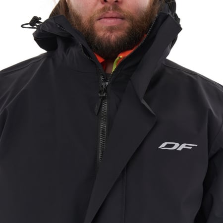 Dragonfly Дождевик городской DF RAINCOAT 2.0 Black 2024
