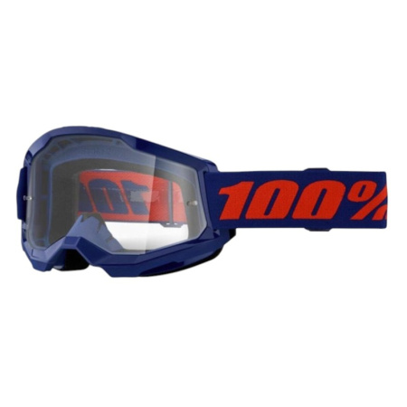 100% Очки Strata 2 Goggle Navy / Clear