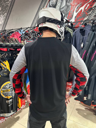 Fasthouse Джерси Grindhouse Grey-Red