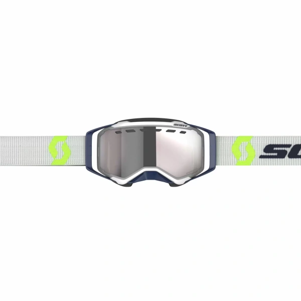 SCOTT Очки Prospect Snow Cross grey/yellow/enhancer silver chrome