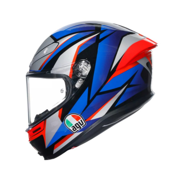 AGV Шлем K6 S Slashcut Black/Blue/Red