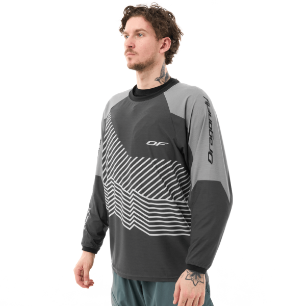 Dragonfly Джерси Quad Dirt Man 2025 Grey
