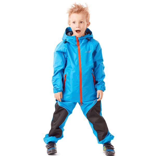 Dragonfly Дождевой детский комплект EVO Kids Blue (куртка,штаны)