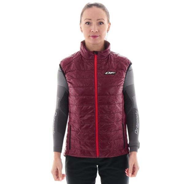 Dragonfly Жилет утеплённый VEST 200 Burgundy 2023