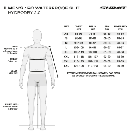 Shima Мотодождевик мембранный Hydrodry 2.0 Black/Fluo
