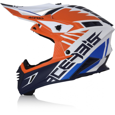 Acerbis Шлем X-Track Orange/Blue