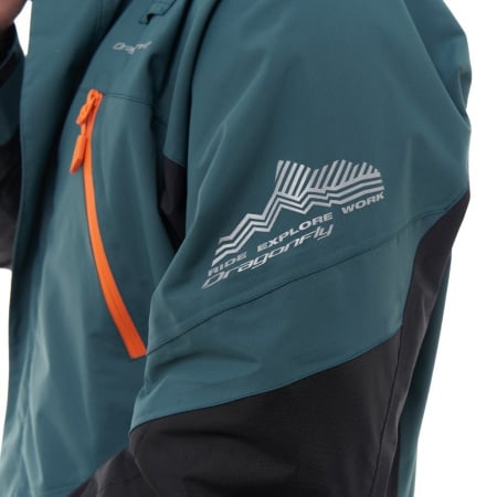 Dragonfly Мембранная куртка QUAD 2.0 Arctic - Black 2023