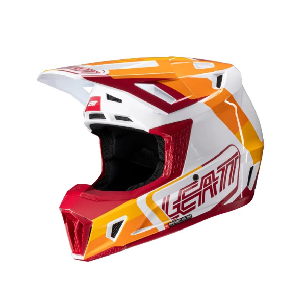 Leatt Шлем кроссовый Helmet Kit Moto 7.5 V25 Ruby