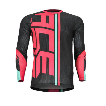 Acerbis Джерси MX J-WINDY ONE VENTED Black/Pink