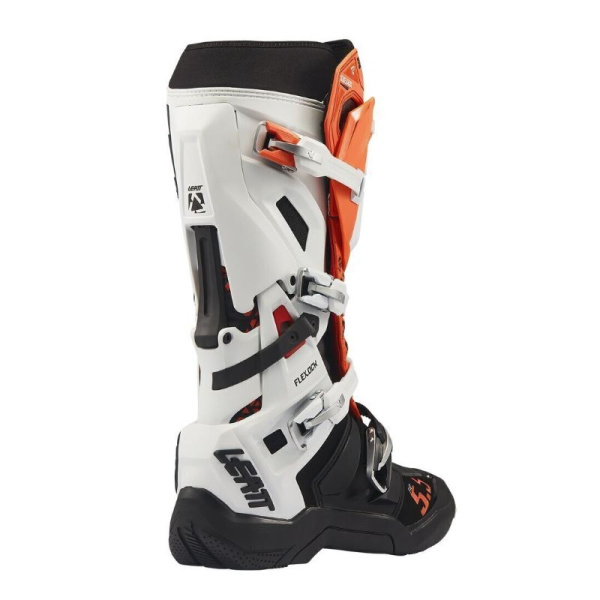 Leatt Мотоботы кроссовые 5.5 FlexLock Evo V27 White/Orange