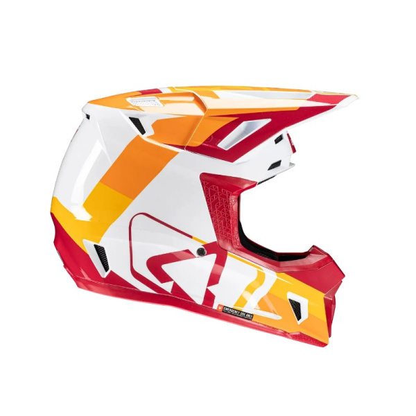 Leatt Шлем кроссовый Helmet Kit Moto 7.5 V25 Ruby