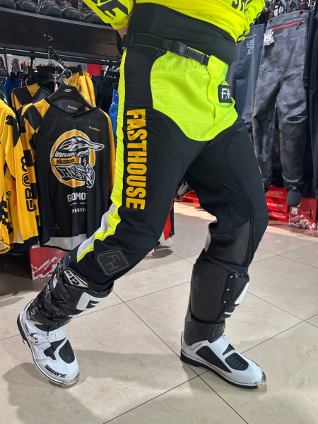 Fasthouse Брюки Grindhouse Pant Yellow-Violent
