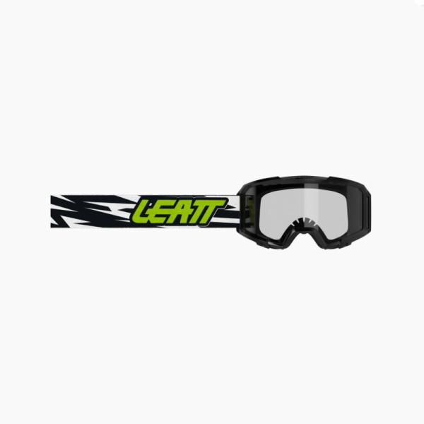 Leatt Маска подростковая Vizion 2.5s Black/Neon Yellow Clear 90%