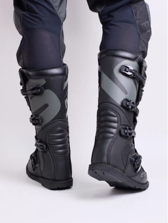 Starezzi Мотоботы Roma Black/Grey