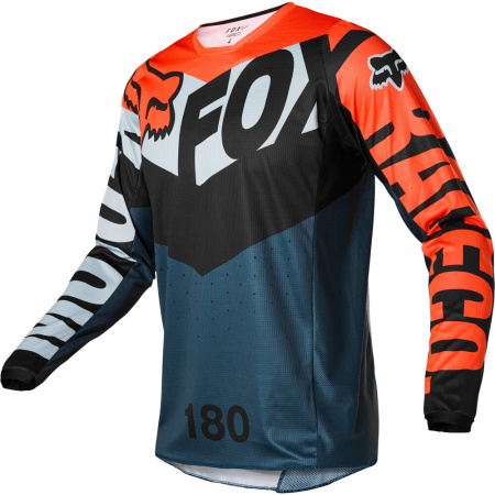 FOX Джерси 180 Trice Grey/Orange