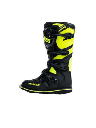 Starezzi Мотоботы Roma Black Fluo Yellow