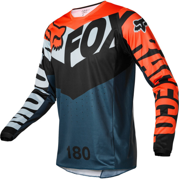 FOX Джерси 180 Trice Grey/Orange