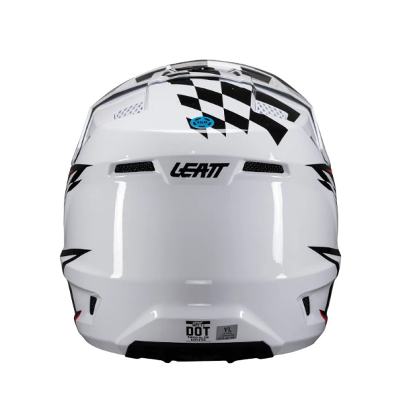 Leatt Шлем кроссовый детский Helmet Kit Moto 3.5 Jr V25 White