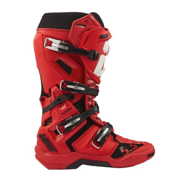 Leatt Мотоботы кроссовые 5.5 FlexLock Evo V27 Red