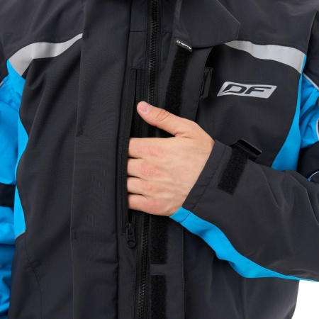 Dragonfly Дождевая куртка Evo Black - Blue (мембрана) 2025