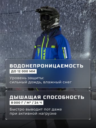 Finntrail Комбинезон Зимний Evolution 3812 Blue